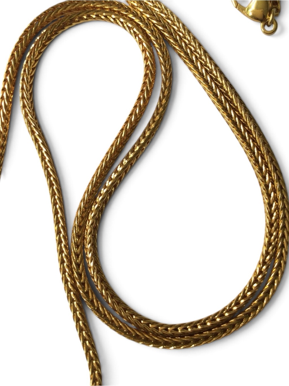 Vintage Stamped Napier Gold-Tone Lion Pendant Necklace - Picture 8 of 16